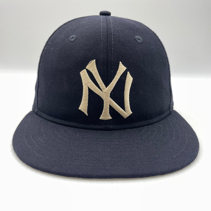 【中古品】【メンズ】 NEW ERA ニューエラ YANKEES BASEBALL CAP ベースボールキャップ 帽子 ニューヨークヤンキース 185-260809-ko-10-tei サイズ：57.7cm カラー：ネイビー 万代Net店