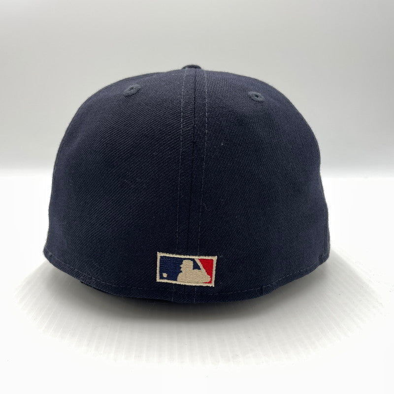 【中古品】【メンズ】 NEW ERA ニューエラ YANKEES BASEBALL CAP ベースボールキャップ 帽子 ニューヨークヤンキース 185-260809-ko-10-tei サイズ：57.7cm カラー：ネイビー 万代Net店