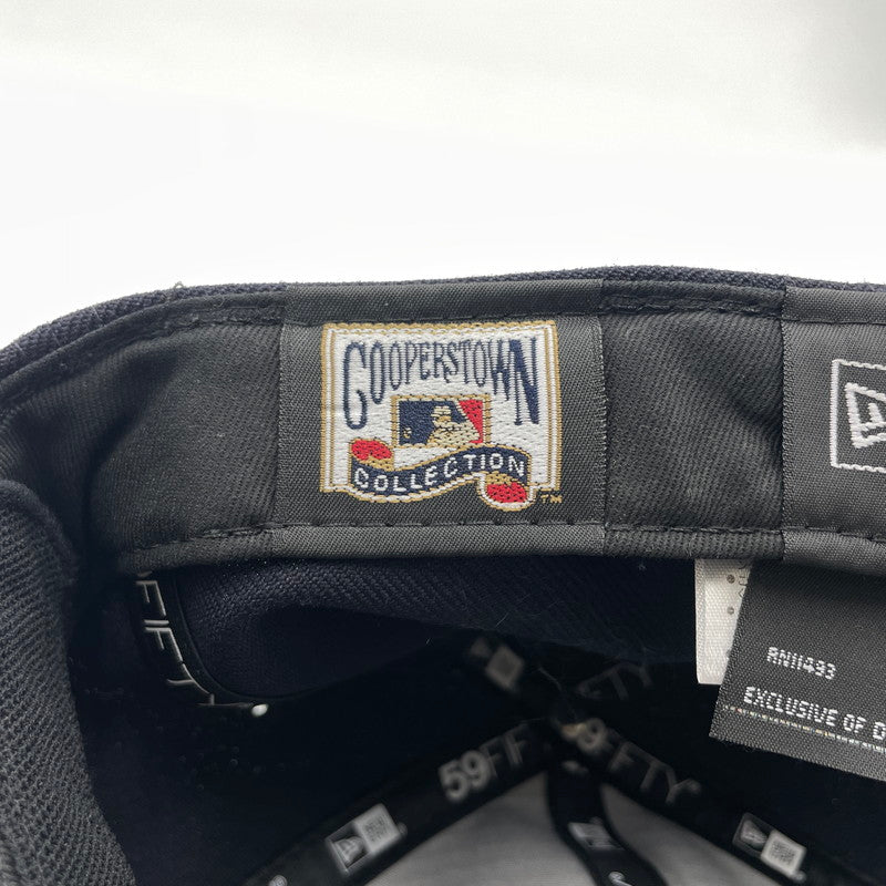 【中古品】【メンズ】 NEW ERA ニューエラ YANKEES BASEBALL CAP ベースボールキャップ 帽子 ニューヨークヤンキース 185-260809-ko-10-tei サイズ：57.7cm カラー：ネイビー 万代Net店