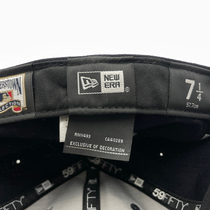 【中古品】【メンズ】 NEW ERA ニューエラ YANKEES BASEBALL CAP ベースボールキャップ 帽子 ニューヨークヤンキース 185-260809-ko-10-tei サイズ：57.7cm カラー：ネイビー 万代Net店