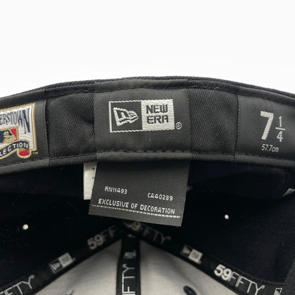 【中古品】【メンズ】 NEW ERA ニューエラ YANKEES BASEBALL CAP ベースボールキャップ 帽子 ニューヨークヤンキース 185-260809-ko-10-tei サイズ：57.7cm カラー：ネイビー 万代Net店