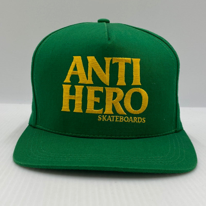 【中古品】【メンズ】 ANTI HERO アンチヒーロー LOGO CAP ロゴ キャップ 帽子 185-260724-sa-28-tei カラー：グリーン 万代Net店