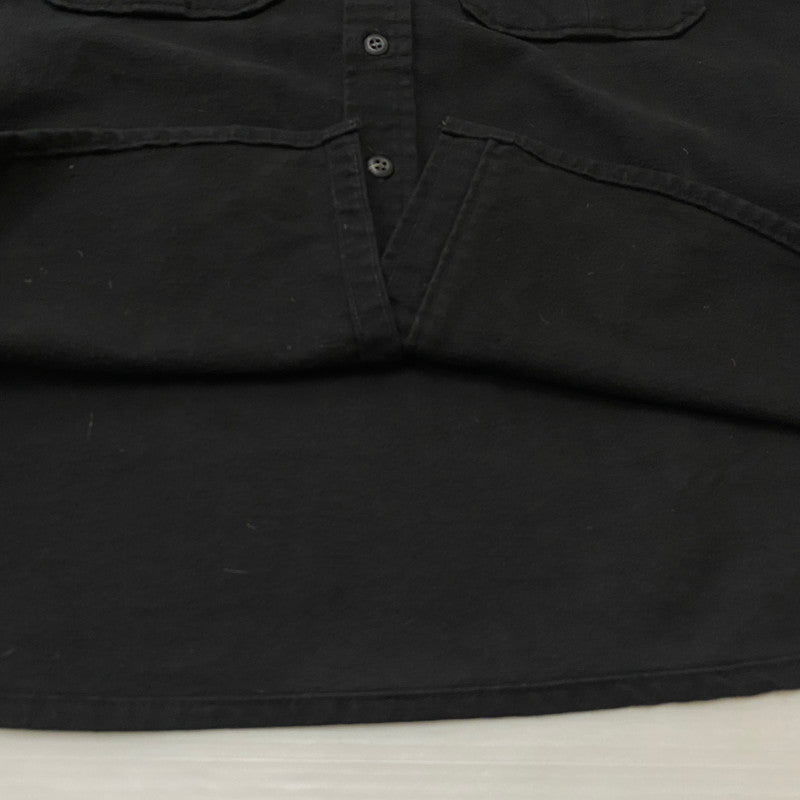 【中古品】【メンズ】 CABELA'S カベラス 90’s CHAMOIS CLOTH FLANNEL SHIRT 90年代 シャミー クロス シャツ 長袖 トップス 145-260724-sa-25-tei サイズ：XL カラー：ブラック 万代Net店