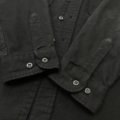 【中古品】【メンズ】 CABELA'S カベラス 90’s CHAMOIS CLOTH FLANNEL SHIRT 90年代 シャミー クロス シャツ 長袖 トップス 145-260724-sa-25-tei サイズ：XL カラー：ブラック 万代Net店