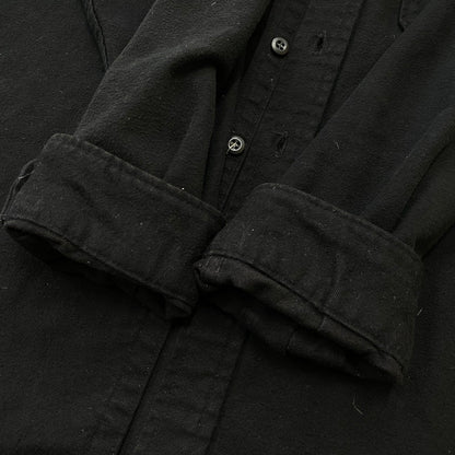 【中古品】【メンズ】 CABELA'S カベラス 90’s CHAMOIS CLOTH FLANNEL SHIRT 90年代 シャミー クロス シャツ 長袖 トップス 145-260724-sa-25-tei サイズ：XL カラー：ブラック 万代Net店