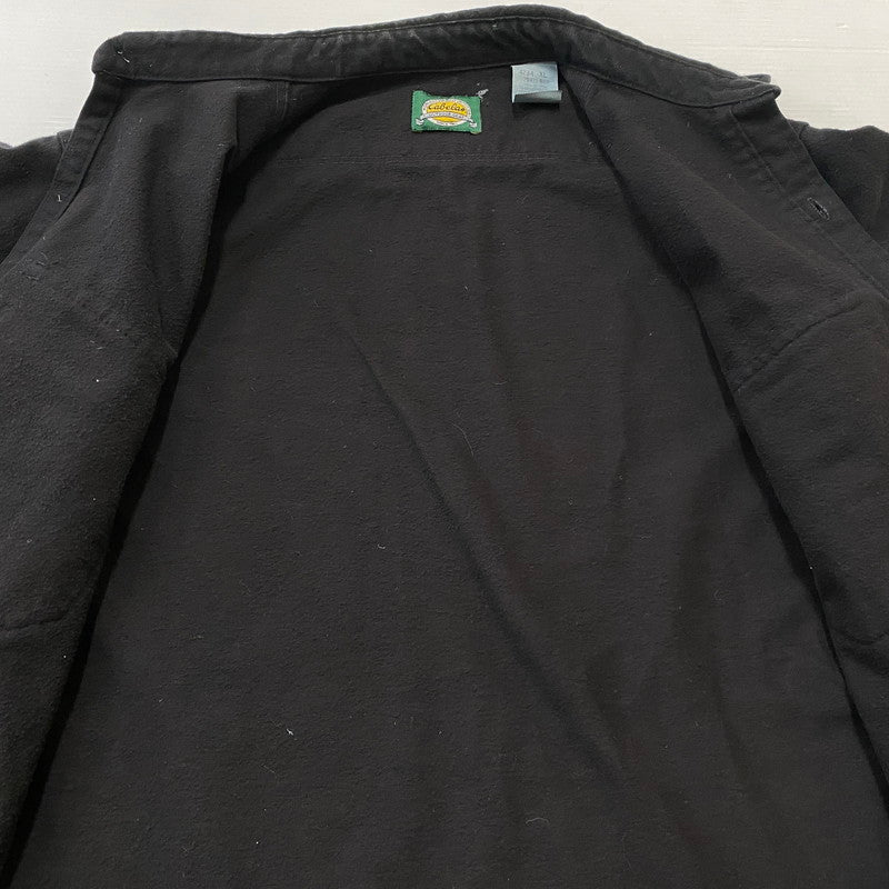 【中古品】【メンズ】 CABELA'S カベラス 90’s CHAMOIS CLOTH FLANNEL SHIRT 90年代 シャミー クロス シャツ 長袖 トップス 145-260724-sa-25-tei サイズ：XL カラー：ブラック 万代Net店