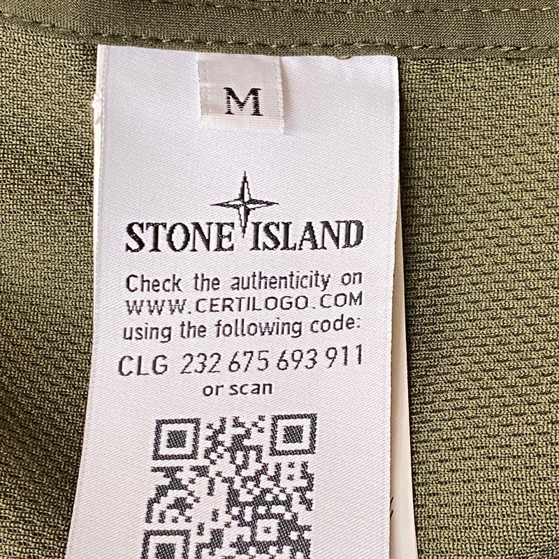 【中古品】【メンズ】 STONE ISLAND ストーン アイランド LIGHT SOFT SHELL-R HOODED JACKET 741540727 ライト ソフト シェル フード ジャケット 141-260724-sa-24-tei サイズ：M カラー：カーキ 万代Net店