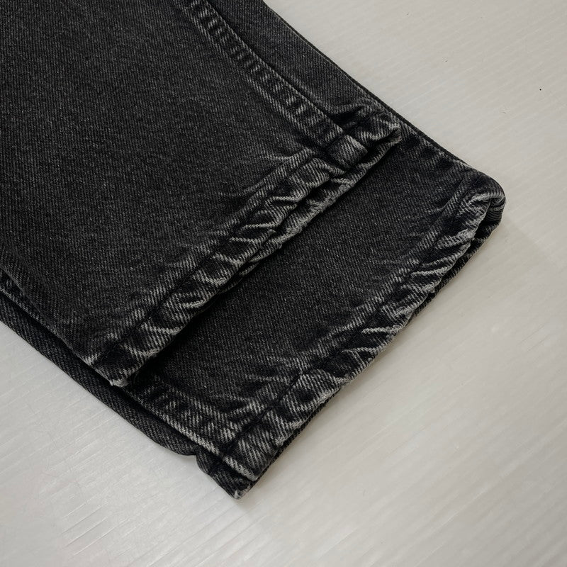 【中古品】【メンズ】 Levi’s リーバイス 550 BLACK DENIM PANTS MADE IN USA ブラックデニムパンツ ボトムス ジーンズ オレンジタブ ボタン裏刻印896 156-260730-ss-13-tei サイズ：36 カラー：ブラック 万代Net店