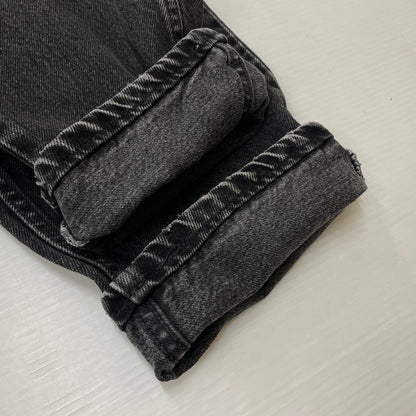 【中古品】【メンズ】 Levi’s リーバイス 550 BLACK DENIM PANTS MADE IN USA ブラックデニムパンツ ボトムス ジーンズ オレンジタブ ボタン裏刻印896 156-260730-ss-13-tei サイズ：36 カラー：ブラック 万代Net店