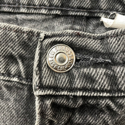 【中古品】【メンズ】 Levi’s リーバイス 550 BLACK DENIM PANTS MADE IN USA ブラックデニムパンツ ボトムス ジーンズ オレンジタブ ボタン裏刻印896 156-260730-ss-13-tei サイズ：36 カラー：ブラック 万代Net店