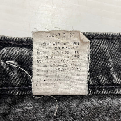 【中古品】【メンズ】 Levi’s リーバイス 550 BLACK DENIM PANTS MADE IN USA ブラックデニムパンツ ボトムス ジーンズ オレンジタブ ボタン裏刻印896 156-260730-ss-13-tei サイズ：36 カラー：ブラック 万代Net店