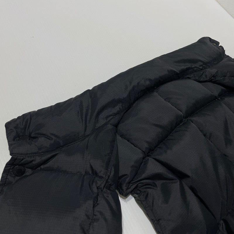 【中古品】【メンズ】 OLD Stussy オールドステューシー REVERSIBLE DOWN VEST リバーシブルダウンベスト アウター 142-260730-ss-01-tei サイズ：M/※無地側ポケット横ダメージ有 カラー：ブラック×グレー 万代Net店