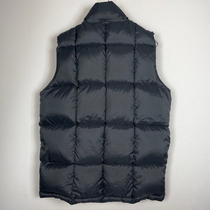 【中古品】【メンズ】 OLD Stussy オールドステューシー REVERSIBLE DOWN VEST リバーシブルダウンベスト アウター 142-260730-ss-01-tei サイズ：M/※無地側ポケット横ダメージ有 カラー：ブラック×グレー 万代Net店