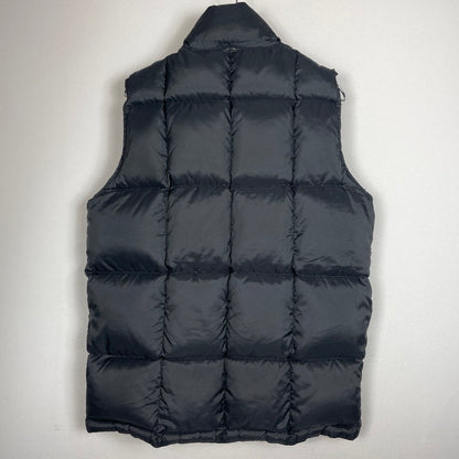 【中古品】【メンズ】 OLD Stussy オールドステューシー REVERSIBLE DOWN VEST リバーシブルダウンベスト アウター 142-260730-ss-01-tei サイズ：M/※無地側ポケット横ダメージ有 カラー：ブラック×グレー 万代Net店