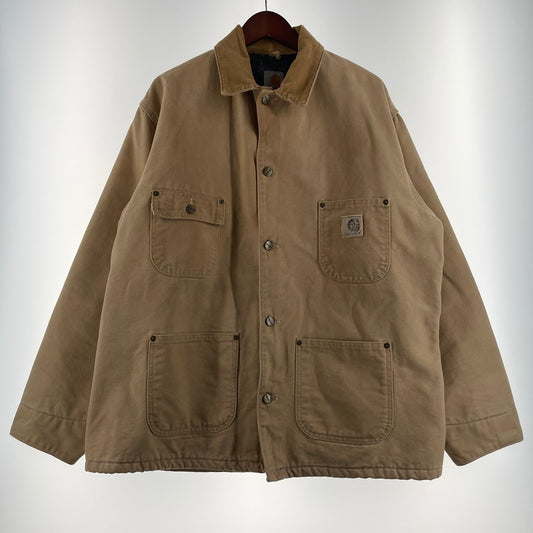 【中古品】【メンズ】 carhartt カーハート 90's CO2 WET MICHIGAN CHORE COAT VINTAGE 90年代 ミシガンチョアコート アウター 145-260730-ss-11-tei サイズ：L カラー：ベージュ 万代Net店