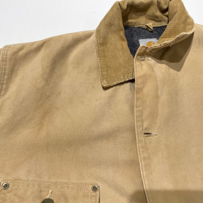 【中古品】【メンズ】 carhartt カーハート 90's CO2 WET MICHIGAN CHORE COAT VINTAGE 90年代 ミシガンチョアコート アウター 145-260730-ss-11-tei サイズ：L カラー：ベージュ 万代Net店