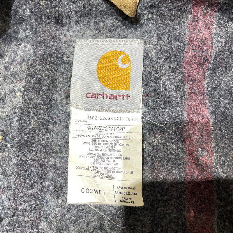 【中古品】【メンズ】 carhartt カーハート 90's CO2 WET MICHIGAN CHORE COAT VINTAGE 90年代 ミシガンチョアコート アウター 145-260730-ss-11-tei サイズ：L カラー：ベージュ 万代Net店