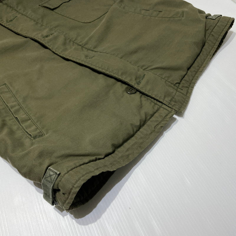 【中古品】【メンズ】 U.S.NAVY アメリカ海軍 A-2 DECK JACKET デッキジャケット アウター 145-260730-ss-10-tei サイズ：42~44/※使用感有 カラー：カーキ 万代Net店