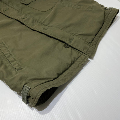 【中古品】【メンズ】 U.S.NAVY アメリカ海軍 A-2 DECK JACKET デッキジャケット アウター 145-260730-ss-10-tei サイズ：42~44/※使用感有 カラー：カーキ 万代Net店