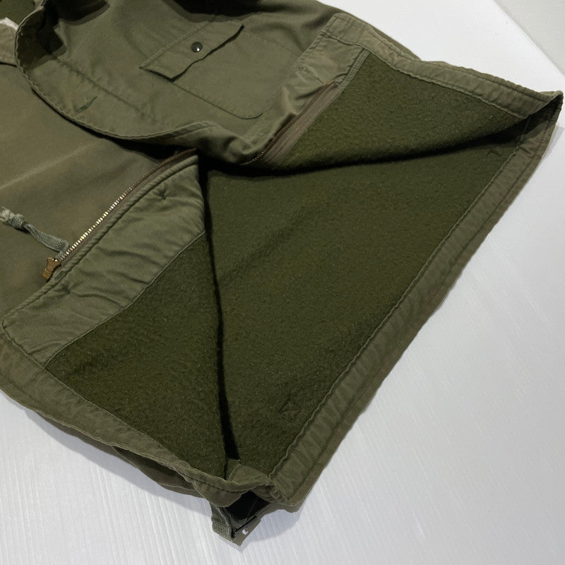 【中古品】【メンズ】 U.S.NAVY アメリカ海軍 A-2 DECK JACKET デッキジャケット アウター 145-260730-ss-10-tei サイズ：42~44/※使用感有 カラー：カーキ 万代Net店