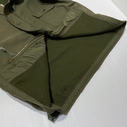 【中古品】【メンズ】 U.S.NAVY アメリカ海軍 A-2 DECK JACKET デッキジャケット アウター 145-260730-ss-10-tei サイズ：42~44/※使用感有 カラー：カーキ 万代Net店