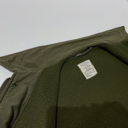 【中古品】【メンズ】 U.S.NAVY アメリカ海軍 A-2 DECK JACKET デッキジャケット アウター 145-260730-ss-10-tei サイズ：42~44/※使用感有 カラー：カーキ 万代Net店