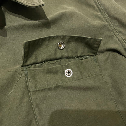 【中古品】【メンズ】 U.S.NAVY アメリカ海軍 A-2 DECK JACKET デッキジャケット アウター 145-260730-ss-10-tei サイズ：42~44/※使用感有 カラー：カーキ 万代Net店