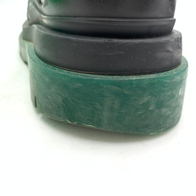 【現状渡し品】【メンズ】 Bottega Veneta ボッテガヴェネタ TIRE BOOTS タイヤ ブーツ 靴 シューズ チェルシーブーツ 183-260727-ko-03-tei サイズ：41 カラー：ブラックグリーン 万代Net店
