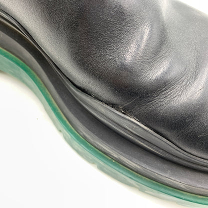 【現状渡し品】【メンズ】 Bottega Veneta ボッテガヴェネタ TIRE BOOTS タイヤ ブーツ 靴 シューズ チェルシーブーツ 183-260727-ko-03-tei サイズ：41 カラー：ブラックグリーン 万代Net店