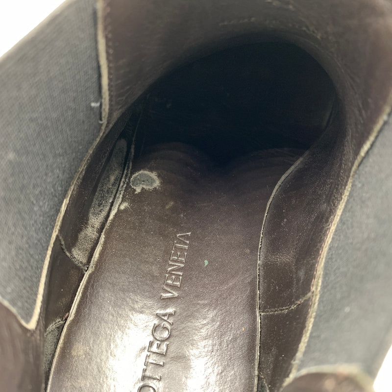 【現状渡し品】【メンズ】 Bottega Veneta ボッテガヴェネタ TIRE BOOTS タイヤ ブーツ 靴 シューズ チェルシーブーツ 183-260727-ko-03-tei サイズ：41 カラー：ブラックグリーン 万代Net店