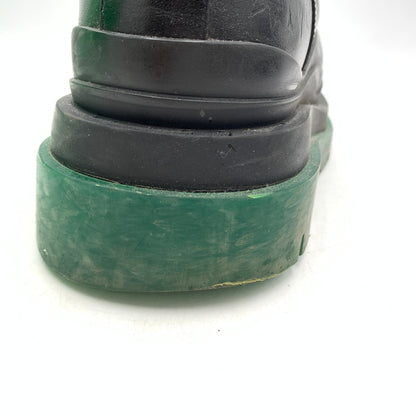 【現状渡し品】【メンズ】 Bottega Veneta ボッテガヴェネタ TIRE BOOTS タイヤ ブーツ 靴 シューズ チェルシーブーツ 183-260727-ko-03-tei サイズ：41 カラー：ブラックグリーン 万代Net店