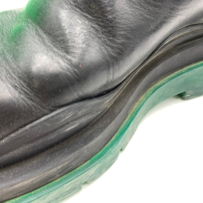 【現状渡し品】【メンズ】 Bottega Veneta ボッテガヴェネタ TIRE BOOTS タイヤ ブーツ 靴 シューズ チェルシーブーツ 183-260727-ko-03-tei サイズ：41 カラー：ブラックグリーン 万代Net店