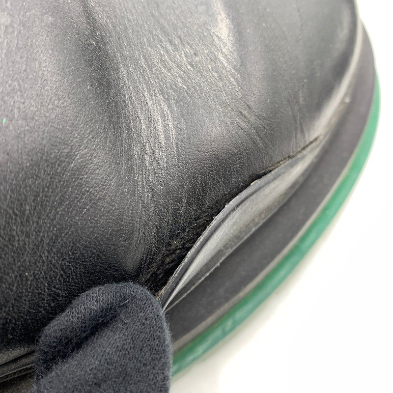 【現状渡し品】【メンズ】 Bottega Veneta ボッテガヴェネタ TIRE BOOTS タイヤ ブーツ 靴 シューズ チェルシーブーツ 183-260727-ko-03-tei サイズ：41 カラー：ブラックグリーン 万代Net店
