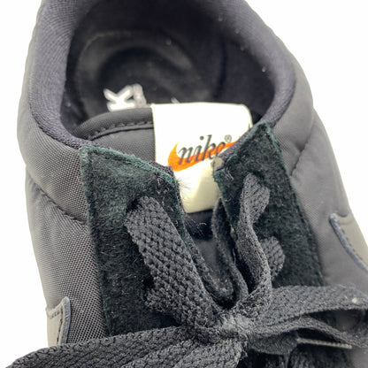 【中古品】【メンズ】 BLACK COMME des GARCONS ブラック コムデギャルソン × NIKE ナイキ 別注 コラボ WAFFLE RACER '17 BLACK WHITE AA9709-001 ワッフル レーサー スニーカー 靴 シューズ 160-260727-ko-04-tei サイズ：27.5cm カラー：ブラック 万代Net店