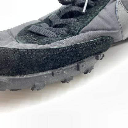【中古品】【メンズ】 BLACK COMME des GARCONS ブラック コムデギャルソン × NIKE ナイキ 別注 コラボ WAFFLE RACER '17 BLACK WHITE AA9709-001 ワッフル レーサー スニーカー 靴 シューズ 160-260727-ko-04-tei サイズ：27.5cm カラー：ブラック 万代Net店