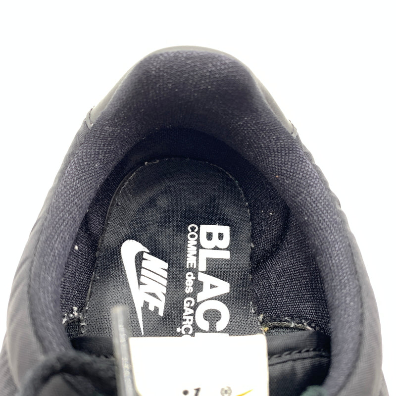 【中古品】【メンズ】 BLACK COMME des GARCONS ブラック コムデギャルソン × NIKE ナイキ 別注 コラボ WAFFLE RACER '17 BLACK WHITE AA9709-001 ワッフル レーサー スニーカー 靴 シューズ 160-260727-ko-04-tei サイズ：27.5cm カラー：ブラック 万代Net店