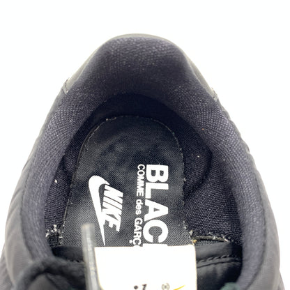 【中古品】【メンズ】 BLACK COMME des GARCONS ブラック コムデギャルソン × NIKE ナイキ 別注 コラボ WAFFLE RACER '17 BLACK WHITE AA9709-001 ワッフル レーサー スニーカー 靴 シューズ 160-260727-ko-04-tei サイズ：27.5cm カラー：ブラック 万代Net店