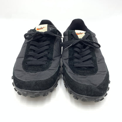 【中古品】【メンズ】 BLACK COMME des GARCONS ブラック コムデギャルソン × NIKE ナイキ 別注 コラボ WAFFLE RACER '17 BLACK WHITE AA9709-001 ワッフル レーサー スニーカー 靴 シューズ 160-260727-ko-04-tei サイズ：27.5cm カラー：ブラック 万代Net店