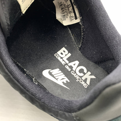 【中古品】【メンズ】 BLACK COMME des GARCONS ブラック コムデギャルソン × NIKE ナイキ 別注 コラボ WAFFLE RACER '17 BLACK WHITE AA9709-001 ワッフル レーサー スニーカー 靴 シューズ 160-260727-ko-04-tei サイズ：27.5cm カラー：ブラック 万代Net店