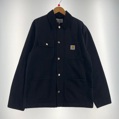【中古品】【メンズ】 Carhartt WIP カーハート ワークインプログレス MICHIGAN COAT I026480 ミシガン コート アウター カバーオール 145-260727-yo-09-tei サイズ：L カラー：ブラック 万代Net店