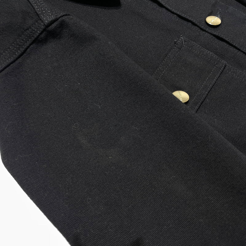 【中古品】【メンズ】 Carhartt WIP カーハート ワークインプログレス MICHIGAN COAT I026480 ミシガン コート アウター カバーオール 145-260727-yo-09-tei サイズ：L カラー：ブラック 万代Net店
