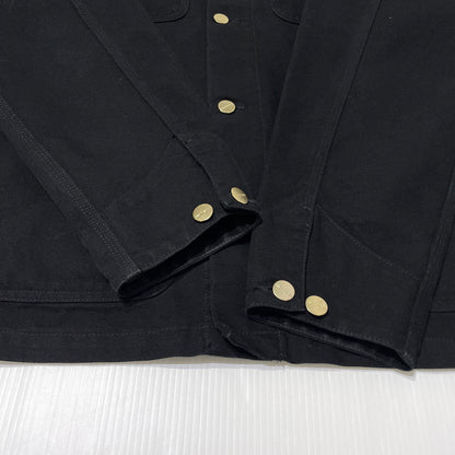 【中古品】【メンズ】 Carhartt WIP カーハート ワークインプログレス MICHIGAN COAT I026480 ミシガン コート アウター カバーオール 145-260727-yo-09-tei サイズ：L カラー：ブラック 万代Net店
