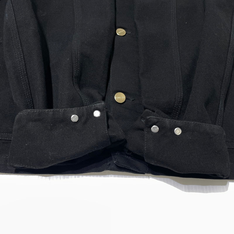 【中古品】【メンズ】 Carhartt WIP カーハート ワークインプログレス MICHIGAN COAT I026480 ミシガン コート アウター カバーオール 145-260727-yo-09-tei サイズ：L カラー：ブラック 万代Net店