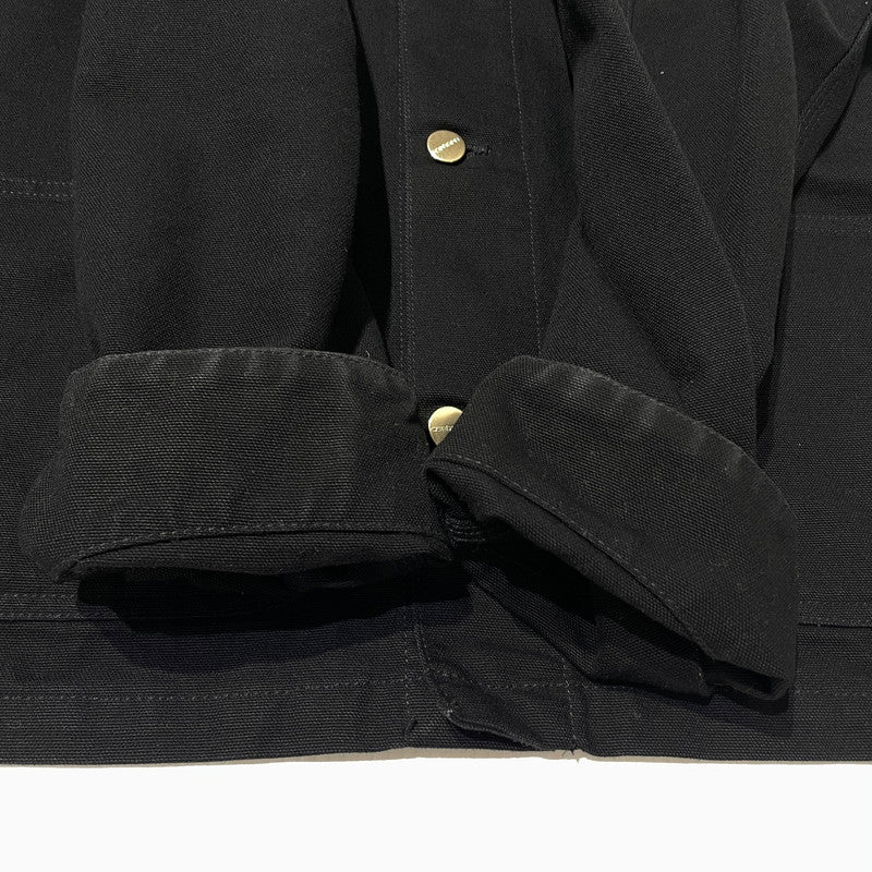 【中古品】【メンズ】 Carhartt WIP カーハート ワークインプログレス MICHIGAN COAT I026480 ミシガン コート アウター カバーオール 145-260727-yo-09-tei サイズ：L カラー：ブラック 万代Net店