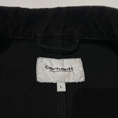 【中古品】【メンズ】 Carhartt WIP カーハート ワークインプログレス MICHIGAN COAT I026480 ミシガン コート アウター カバーオール 145-260727-yo-09-tei サイズ：L カラー：ブラック 万代Net店