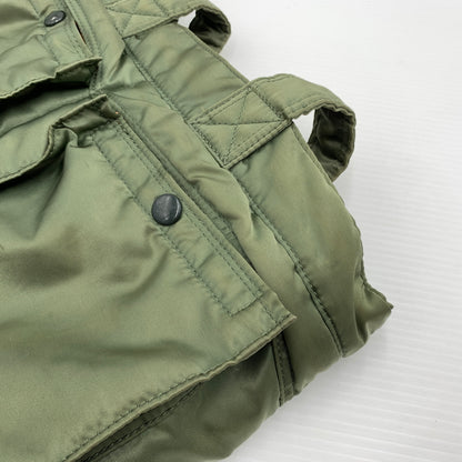 【現状渡し品】【メンズ】 PORTER ポーター TANKER TOTE BAG タンカー トートバッグ カバン MA-1 モチーフ 188-260727-ko-09-tei カラー：セージグリーン 万代Net店