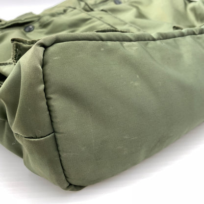 【現状渡し品】【メンズ】 PORTER ポーター TANKER TOTE BAG タンカー トートバッグ カバン MA-1 モチーフ 188-260727-ko-09-tei カラー：セージグリーン 万代Net店