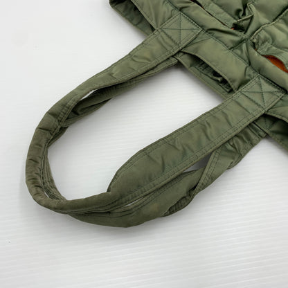 【現状渡し品】【メンズ】 PORTER ポーター TANKER TOTE BAG タンカー トートバッグ カバン MA-1 モチーフ 188-260727-ko-09-tei カラー：セージグリーン 万代Net店