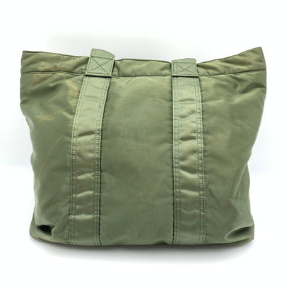 【現状渡し品】【メンズ】 PORTER ポーター TANKER TOTE BAG タンカー トートバッグ カバン MA-1 モチーフ 188-260727-ko-09-tei カラー：セージグリーン 万代Net店