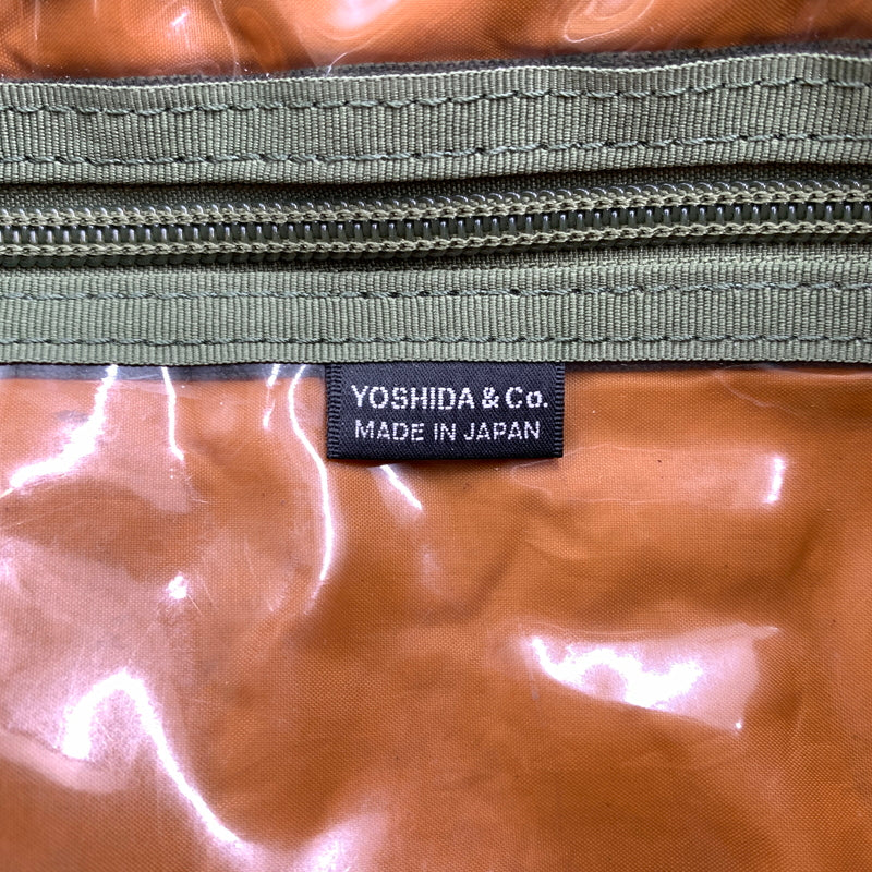 【現状渡し品】【メンズ】 PORTER ポーター TANKER TOTE BAG タンカー トートバッグ カバン MA-1 モチーフ 188-260727-ko-09-tei カラー：セージグリーン 万代Net店